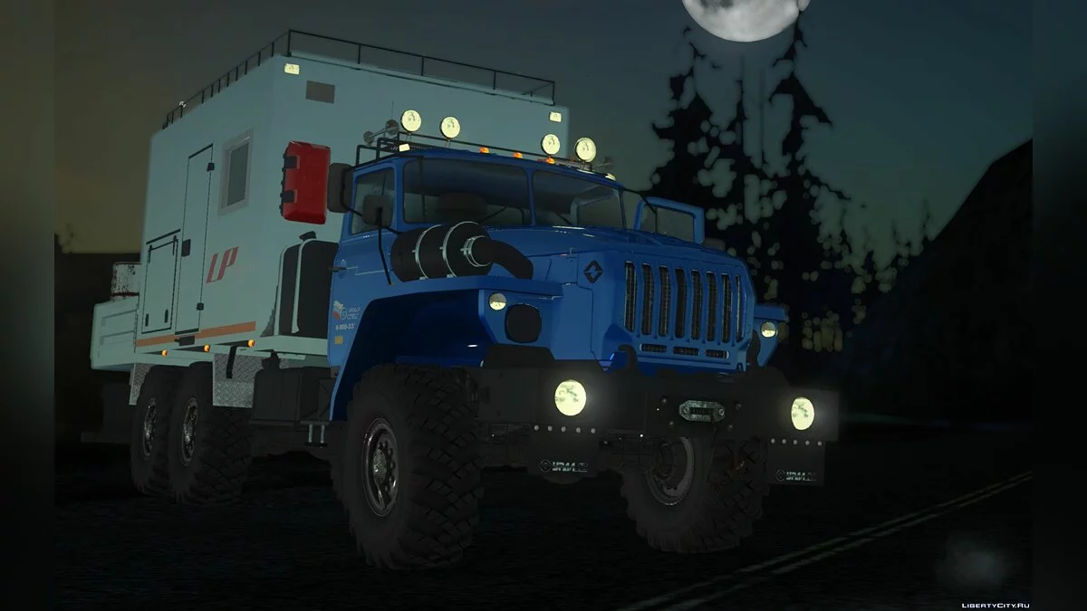 Урал 44202-0311-60Е5 Мобільна майстерня / GTA San Andreas