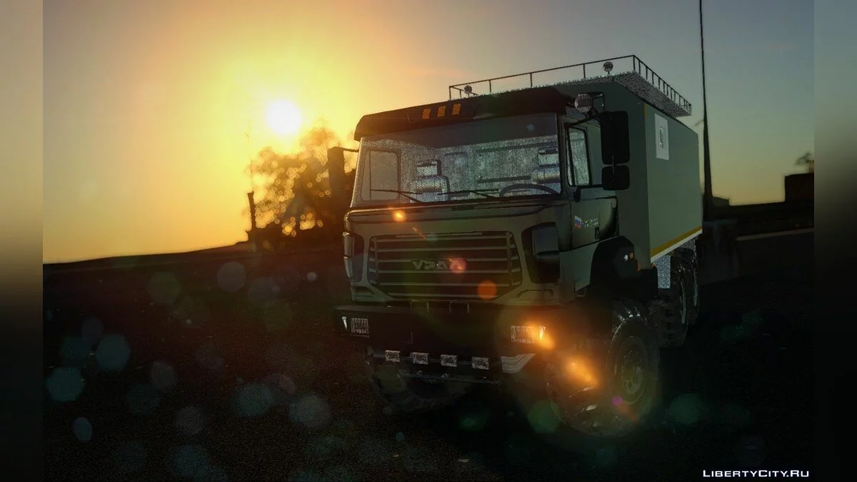 Ural 4320-4971-80E5 UZST / GTA San Andreas