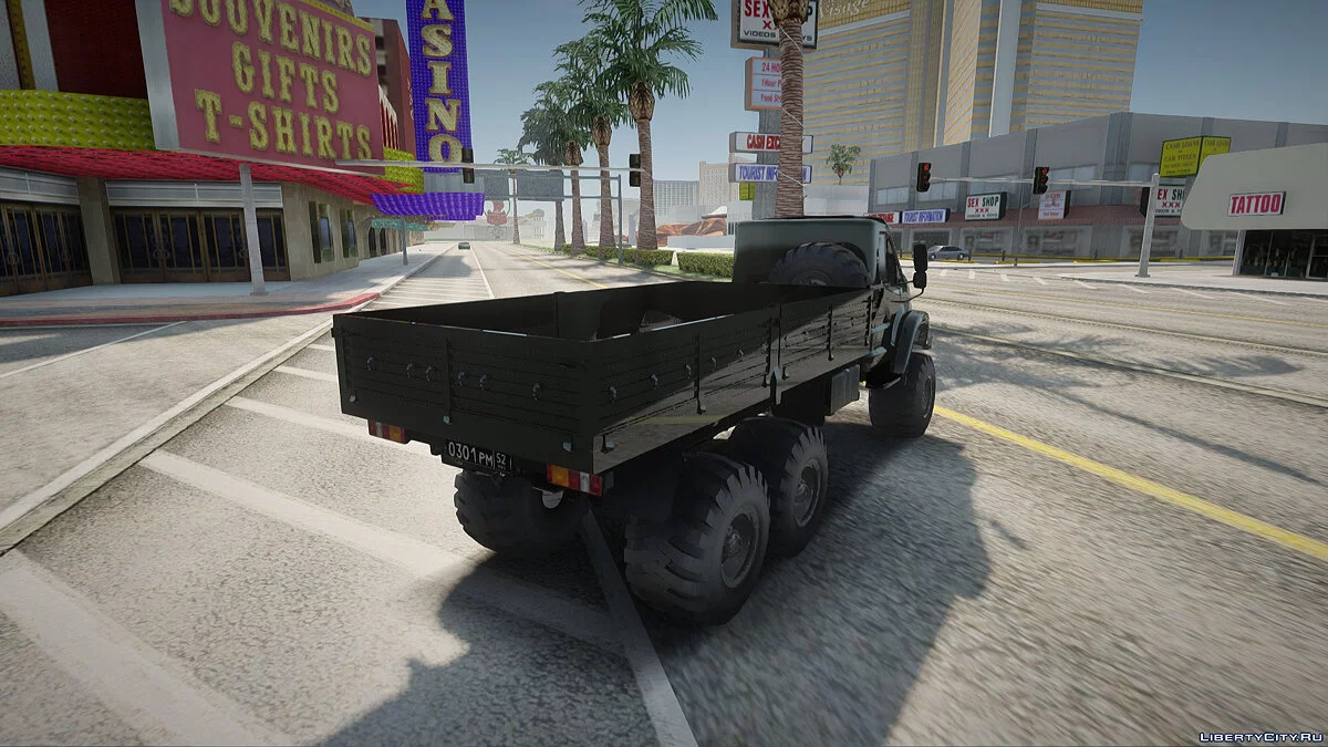 Ural NEXT Military / GTA San Andreas