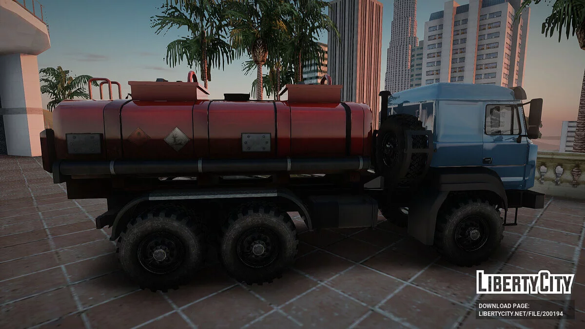Урал М Бензовоз / GTA San Andreas