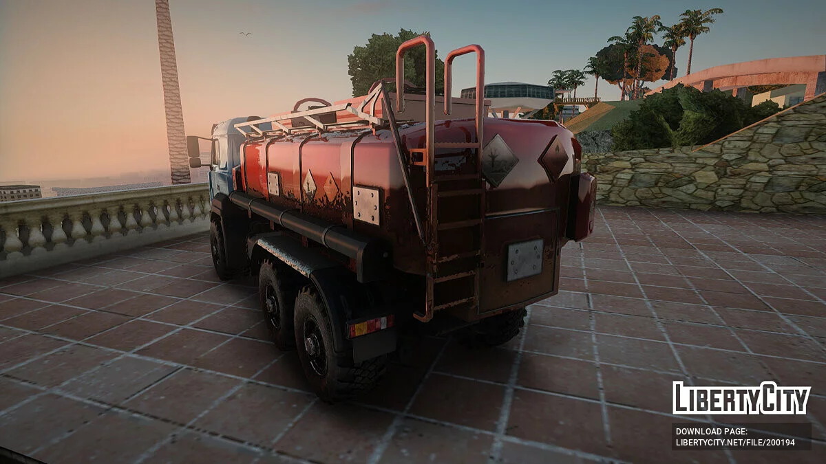 Урал М Бензовоз / GTA San Andreas