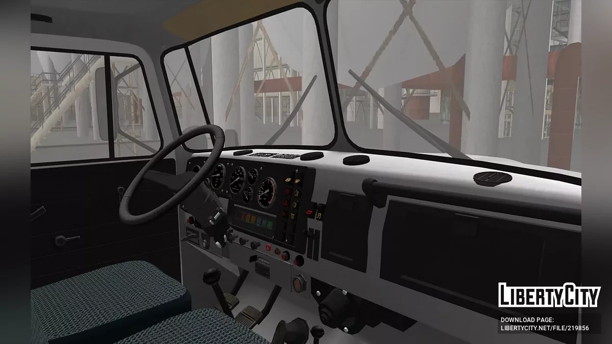 Ural 6614 8x8 Fuel tanker + Petrol tanker trailer / GTA San Andreas