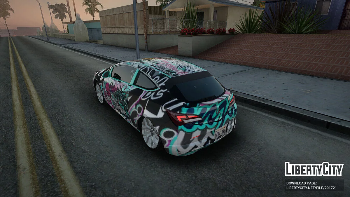 Vauxhall Astra VXR 2012 / GTA San Andreas