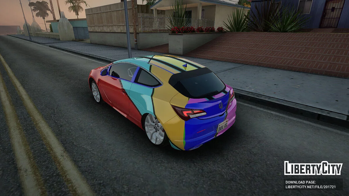 Vauxhall Astra VXR 2012 / GTA San Andreas