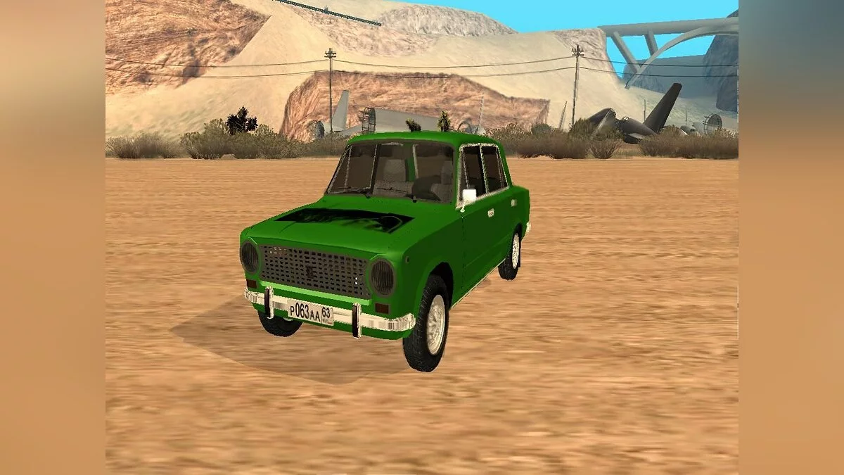 Ваз 2101 с прицепом / GTA San Andreas
