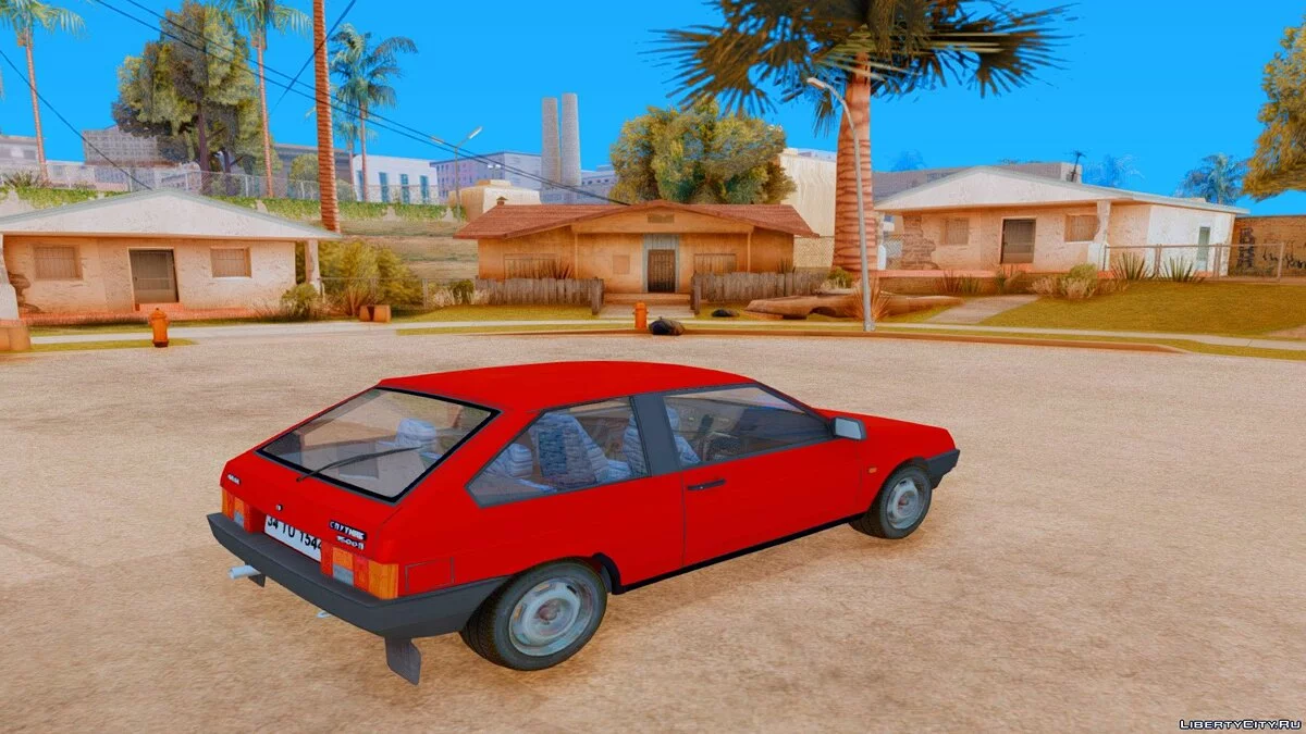 Lada Samara 2108 Stock из фильма "Недостаточная поворачиваемость" / GTA San Andreas