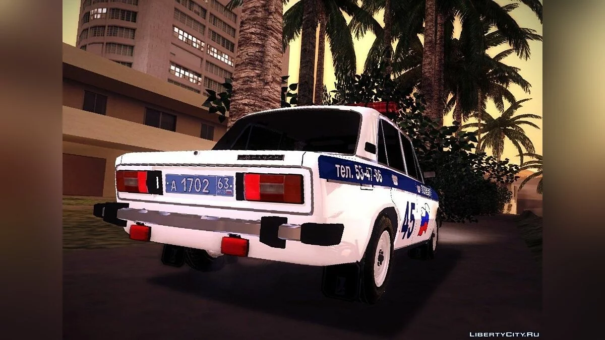 ВАЗ 2106 Поліція v2.0 / GTA San Andreas
