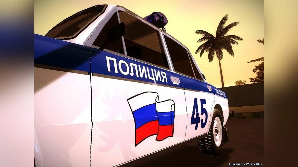 ВАЗ 2106 Поліція v2.0 / GTA San Andreas
