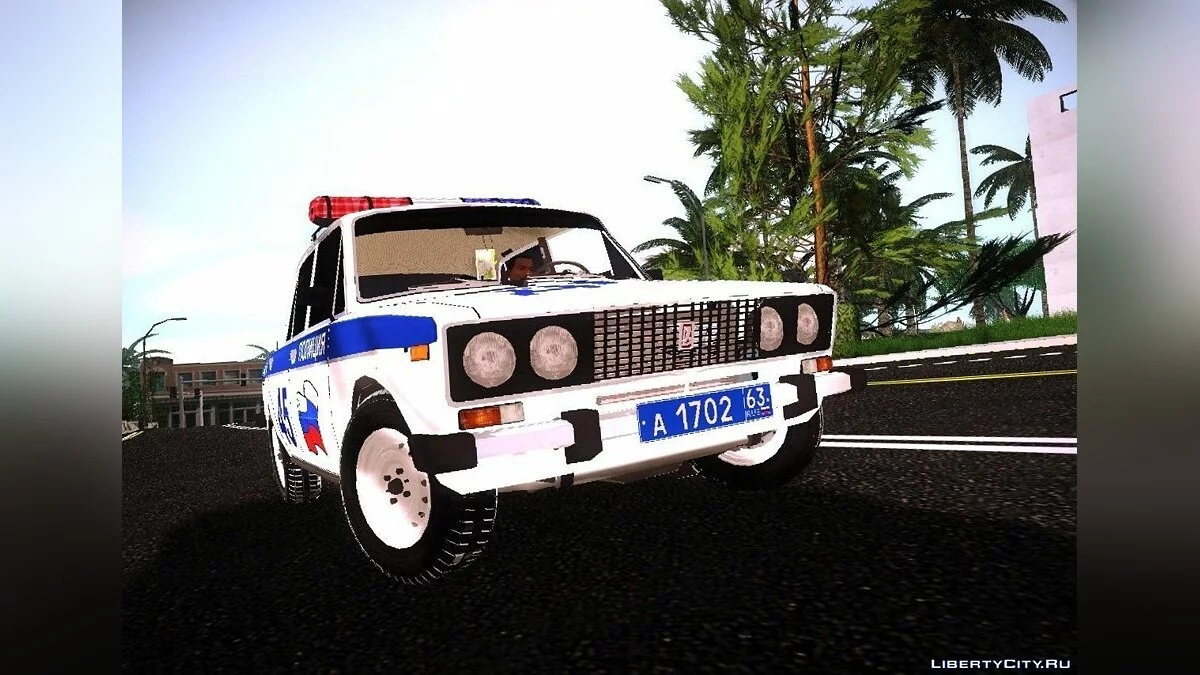 ВАЗ 2106 Поліція v2.0 / GTA San Andreas