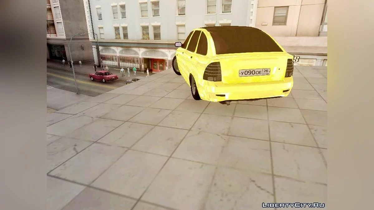Lada Priora Hatchback "Gold" / GTA San Andreas
