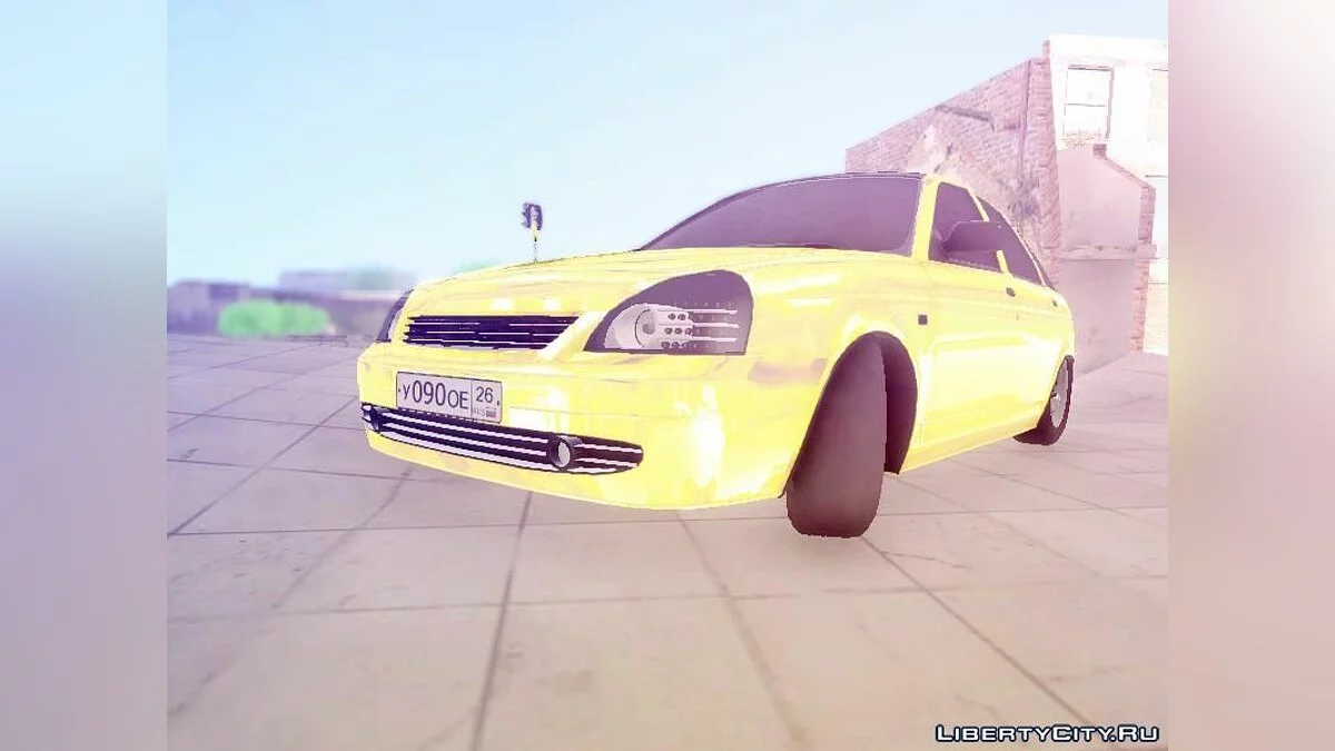 Lada Priora Hatchback "Gold" / GTA San Andreas