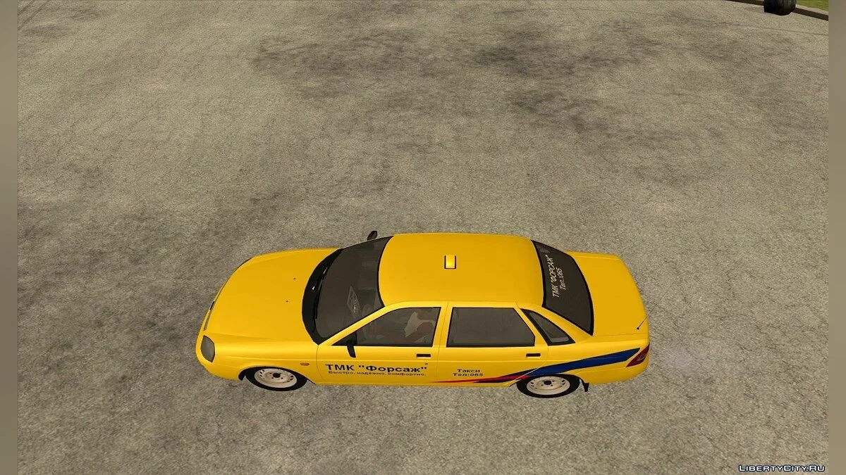 ВАЗ 2170 Приора Такси ТМК Форсаж / GTA San Andreas