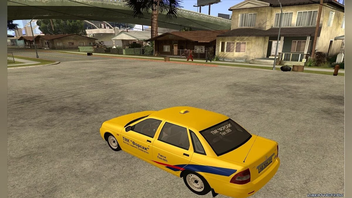 ВАЗ 2170 Приора Такси ТМК Форсаж / GTA San Andreas