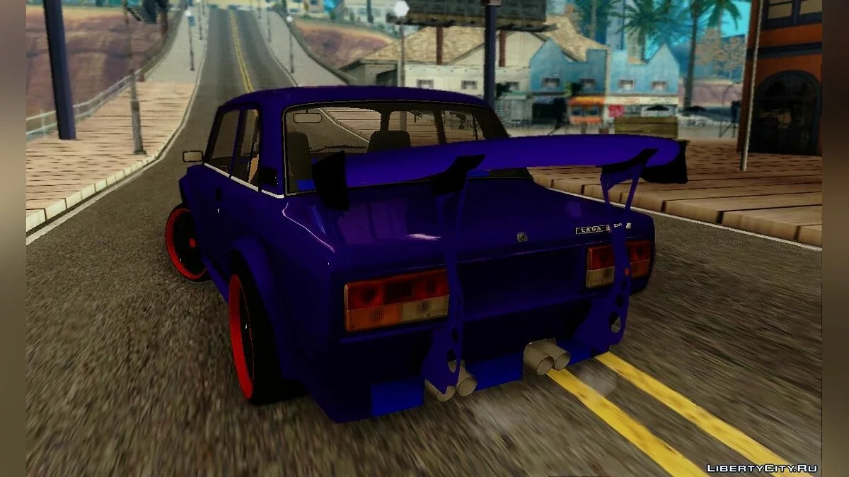 VAZ 2107 معدل / جي تي إيه سان أندرياس
