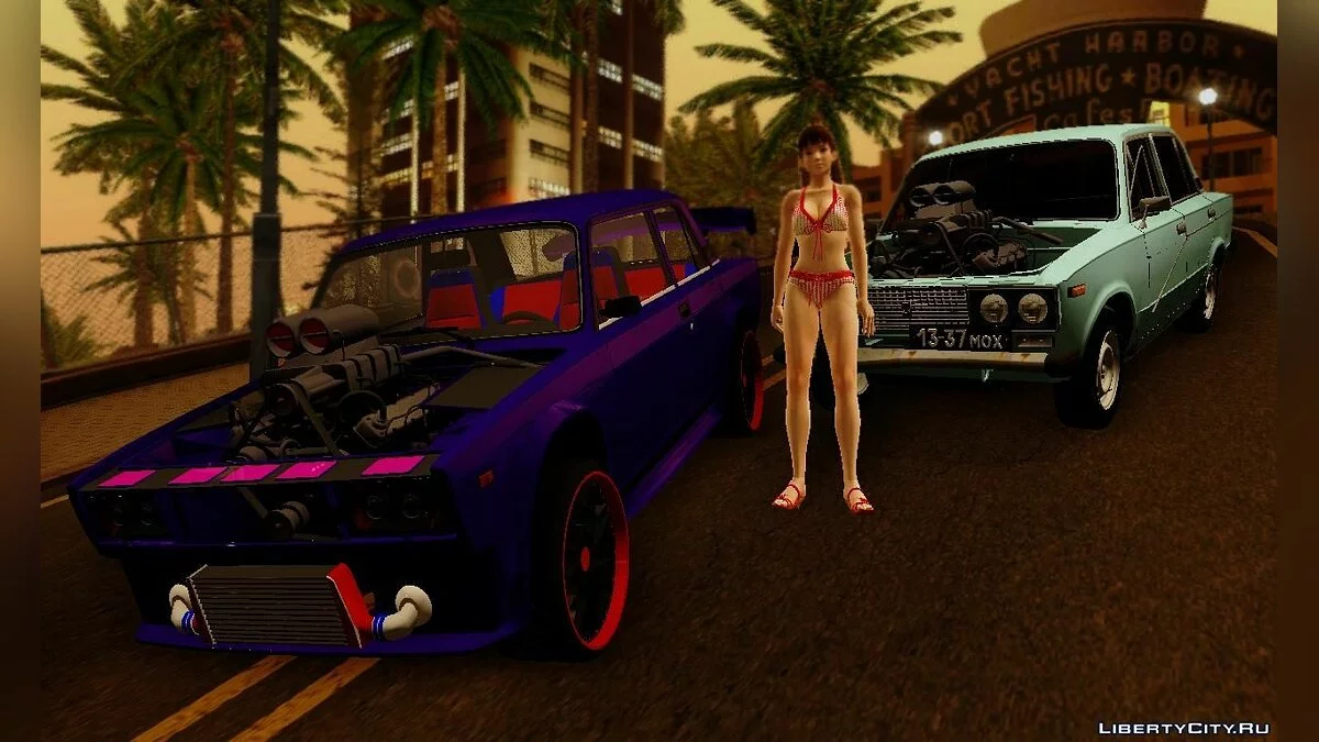 VAZ 2107 معدل / جي تي إيه سان أندرياس