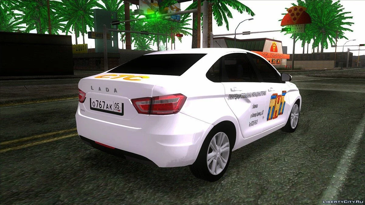 Лада Веста Телекомпанія / GTA San Andreas