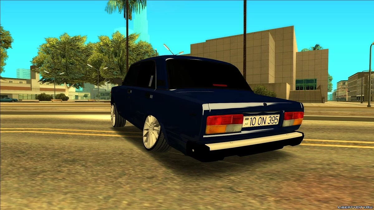 VAZ 2107 10 SUR 395 Sumgait / GTA San Andreas
