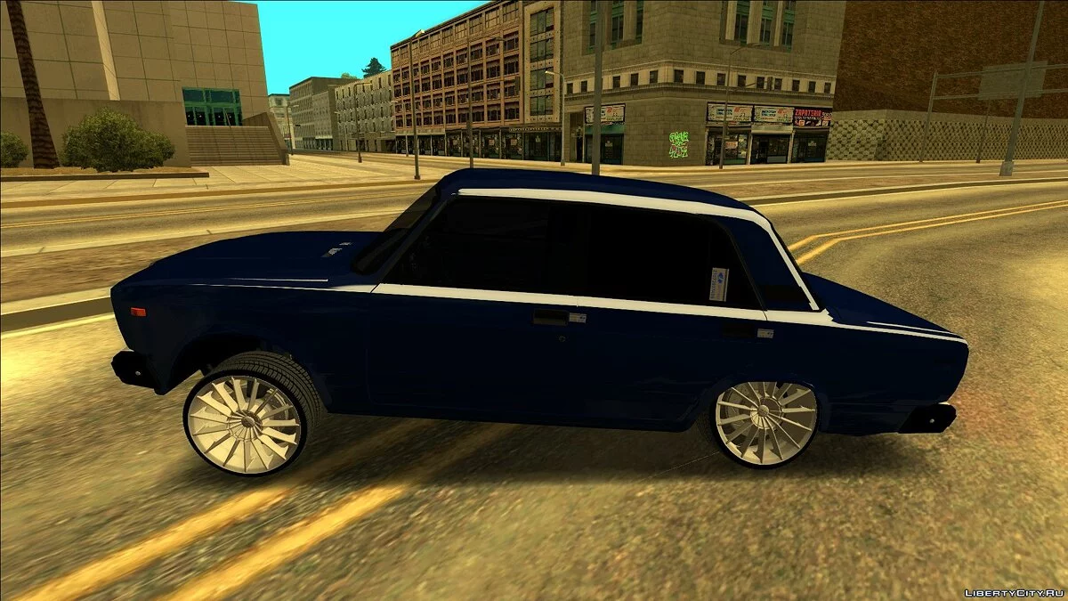 VAZ 2107 10 SUR 395 Sumgait / GTA San Andreas