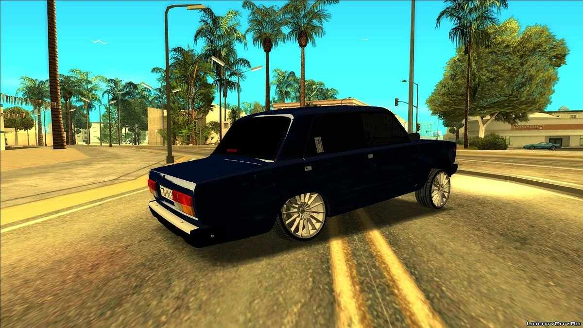 VAZ 2107 10 SUR 395 Sumgait / GTA San Andreas
