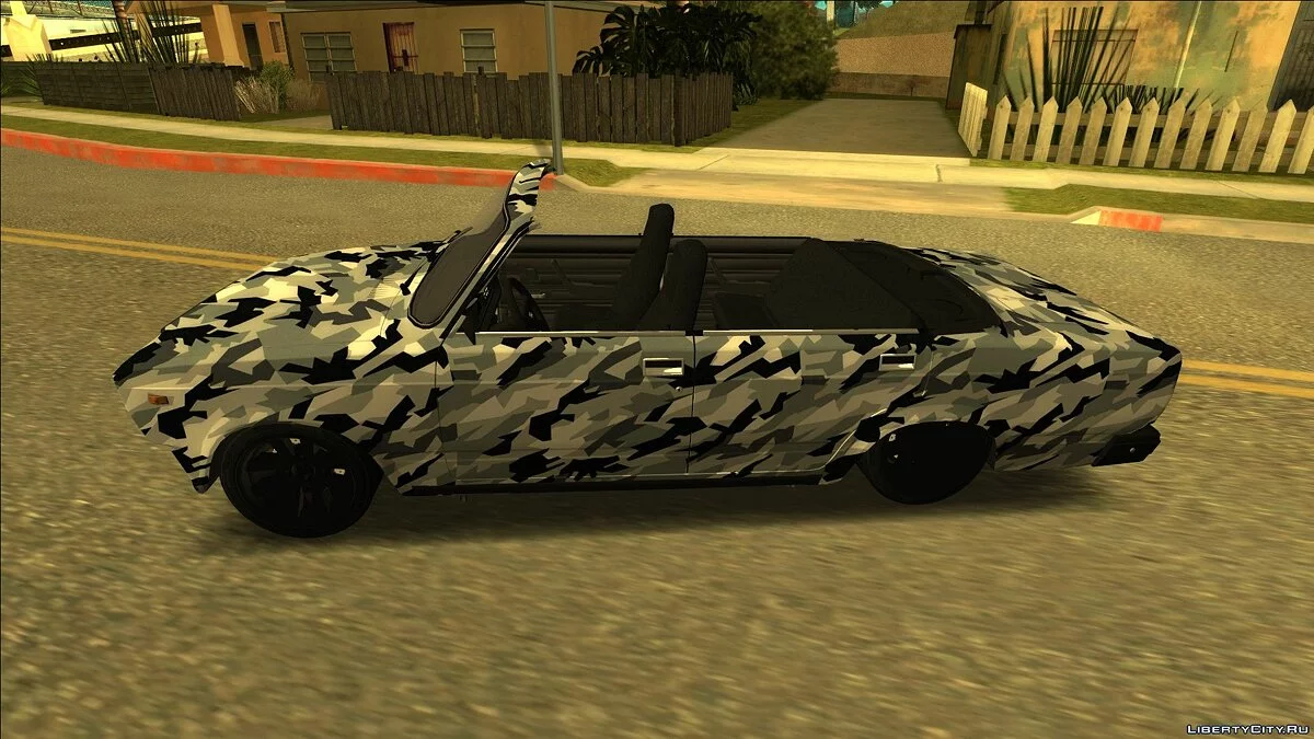 Lada 2107 — камуфляжный стиль / GTA San Andreas