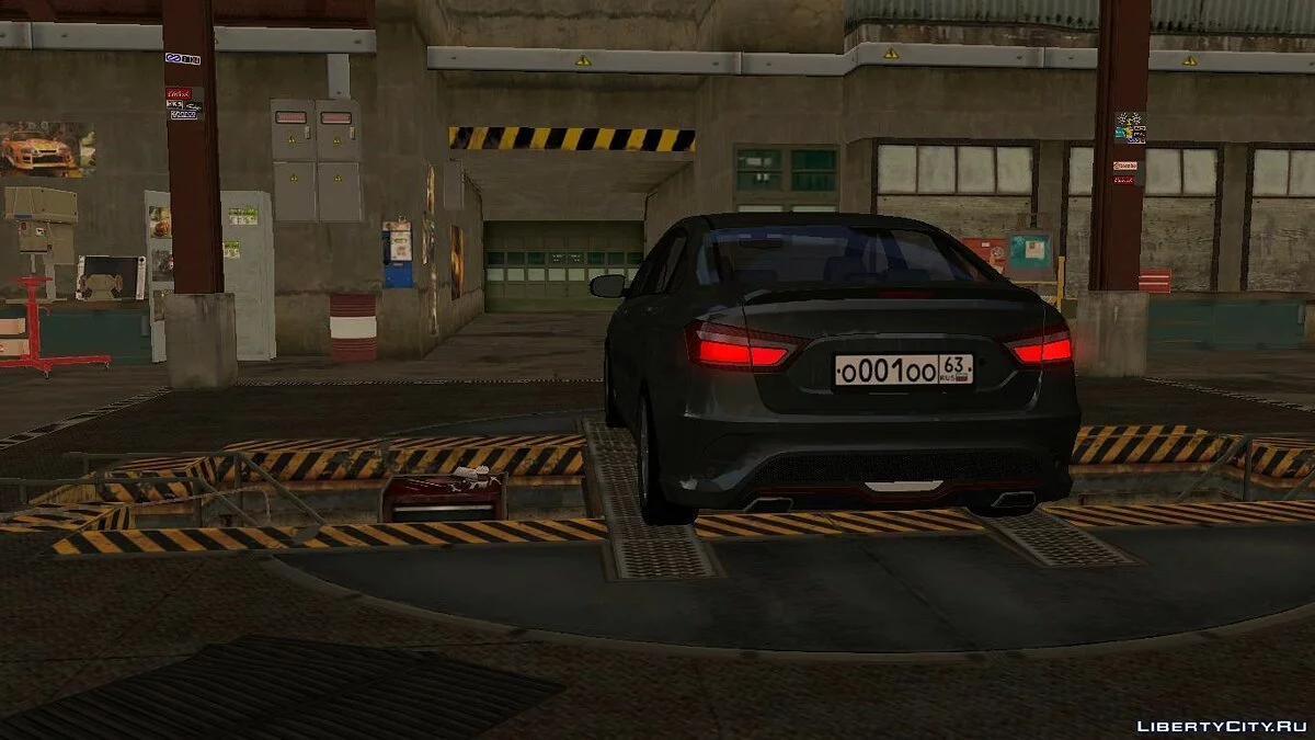 Lada Vesta avec tuning / GTA San Andreas