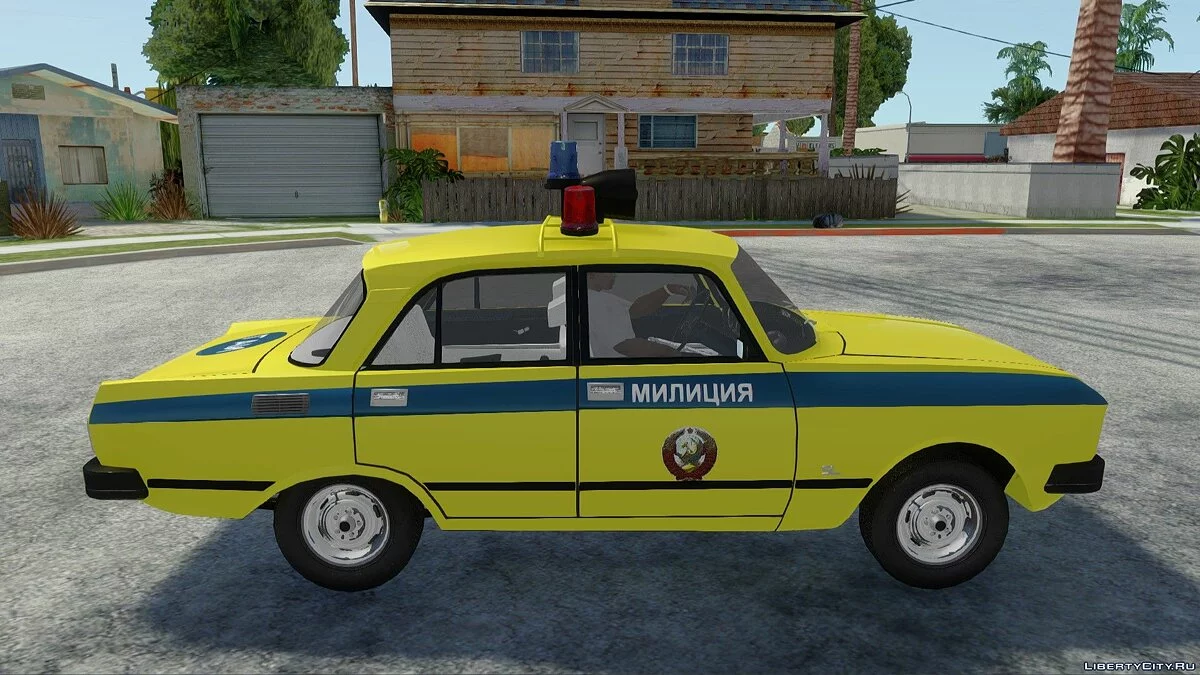 AZLK 2140SL Police URSS / GTA San Andreas