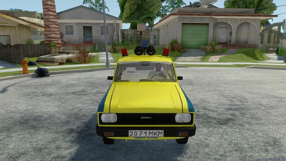 AZLK 2140SL Police URSS / GTA San Andreas