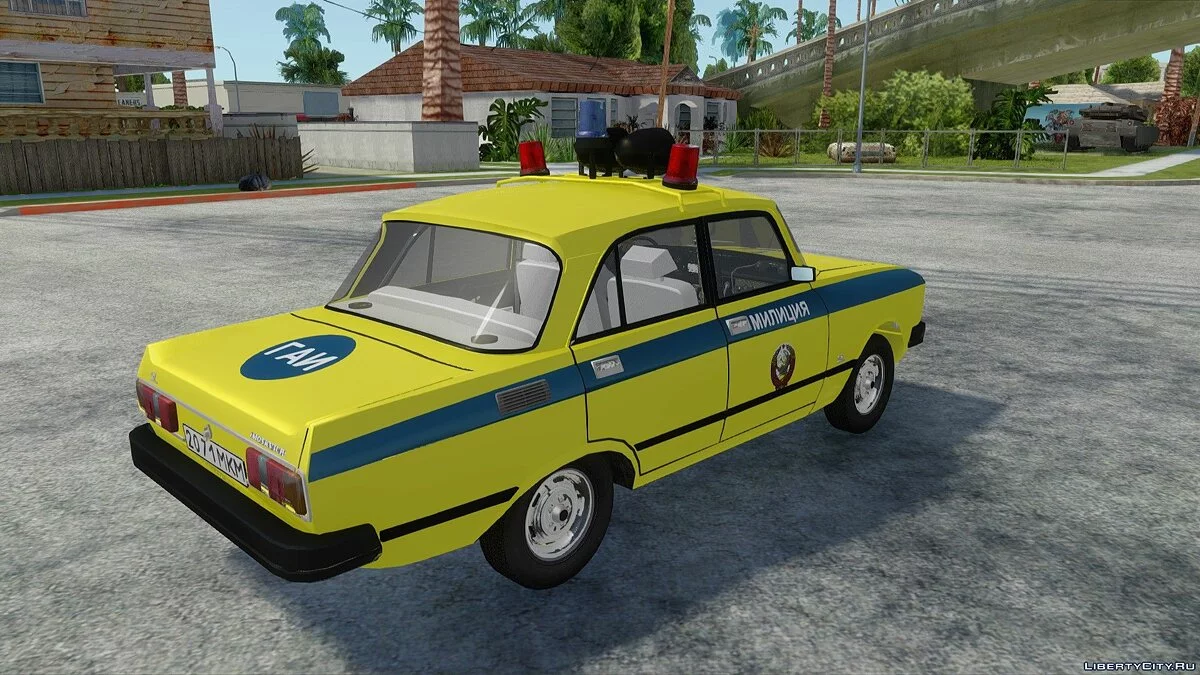 AZLK 2140SL Police URSS / GTA San Andreas