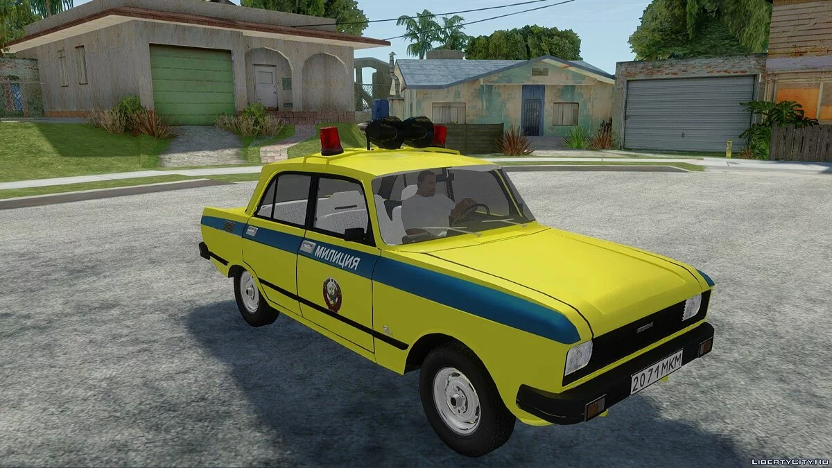 AZLK 2140SL Police URSS / GTA San Andreas