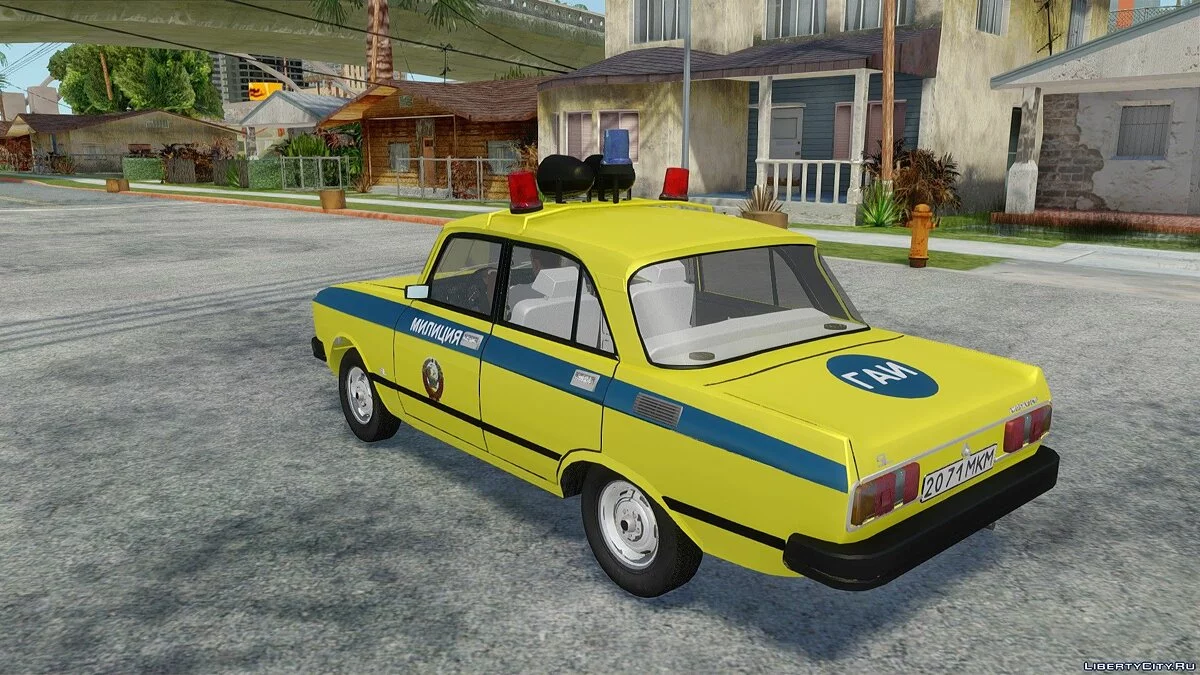 AZLK 2140SL Police URSS / GTA San Andreas