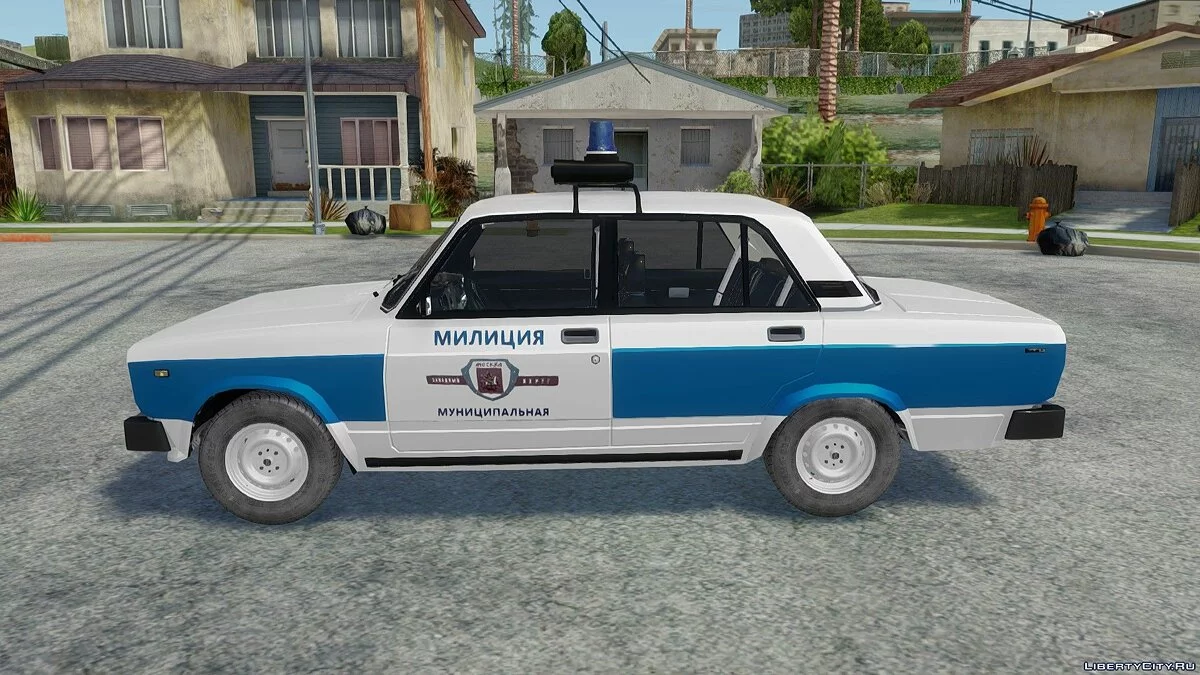 VAZ-2105 شرطة بلدية / جي تي إيه سان أندرياس