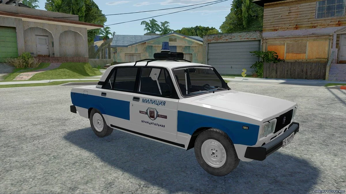 VAZ-2105 شرطة بلدية / جي تي إيه سان أندرياس