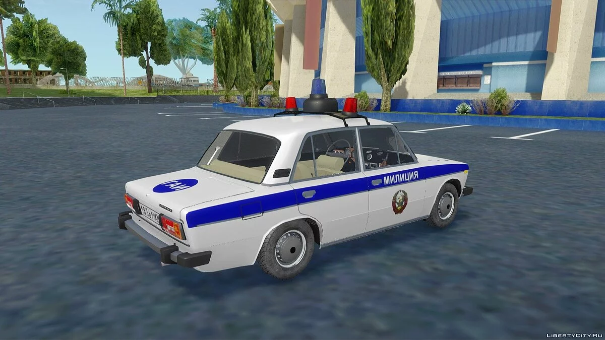 VAZ-2106 Policía / GTA San Andreas