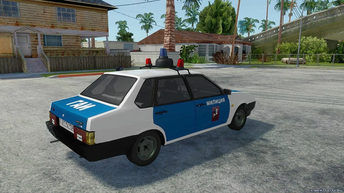ВАЗ-21099 ГАИ / GTA San Andreas
