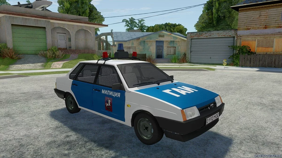 ВАЗ-21099 ГАИ / GTA San Andreas