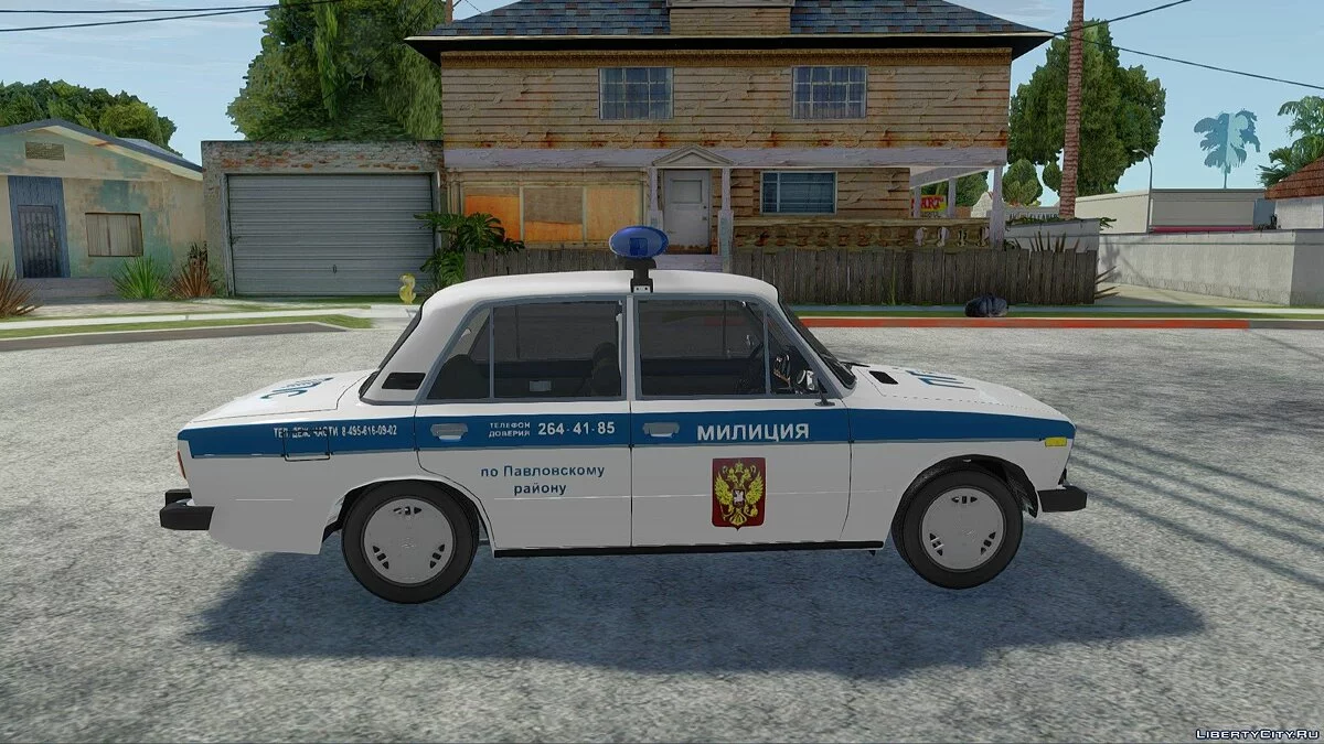 ВАЗ-2106 Милиция ППС / GTA San Andreas