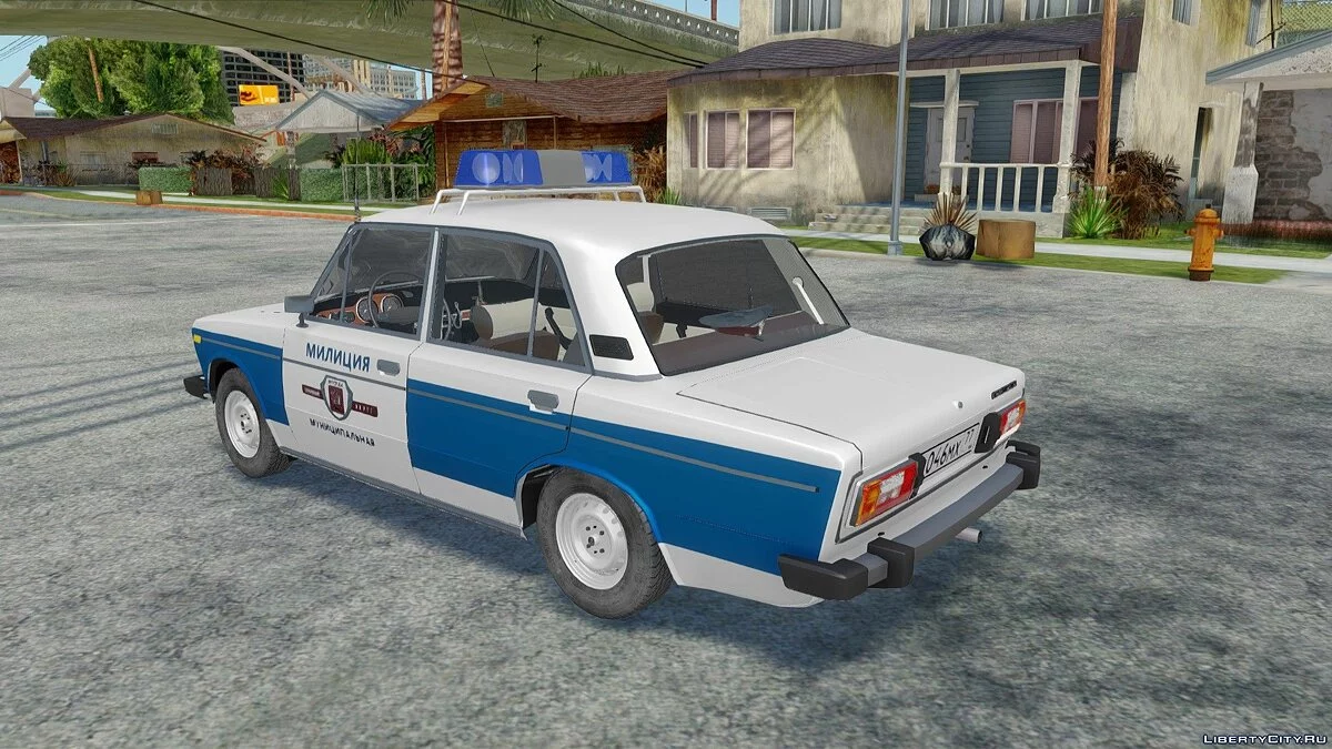 VAZ-2106 Municipal Police / GTA San Andreas