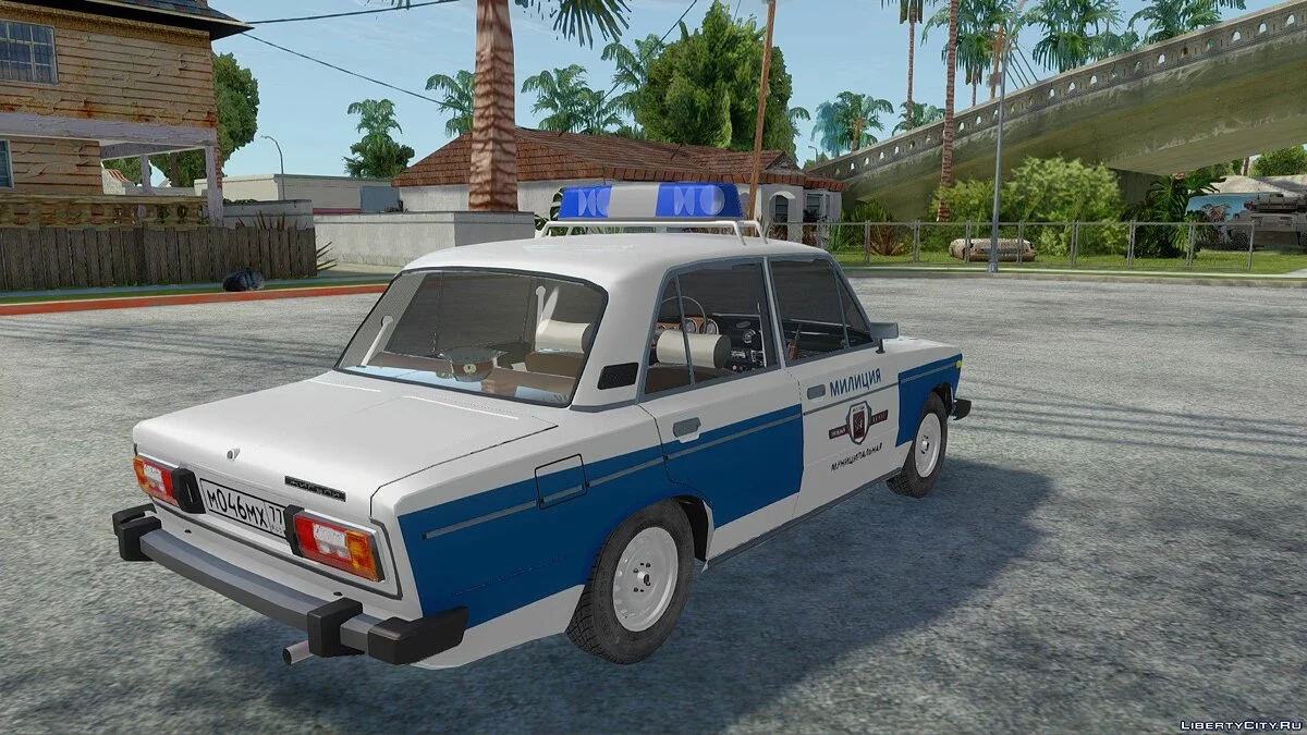 VAZ-2106 Municipal Police / GTA San Andreas