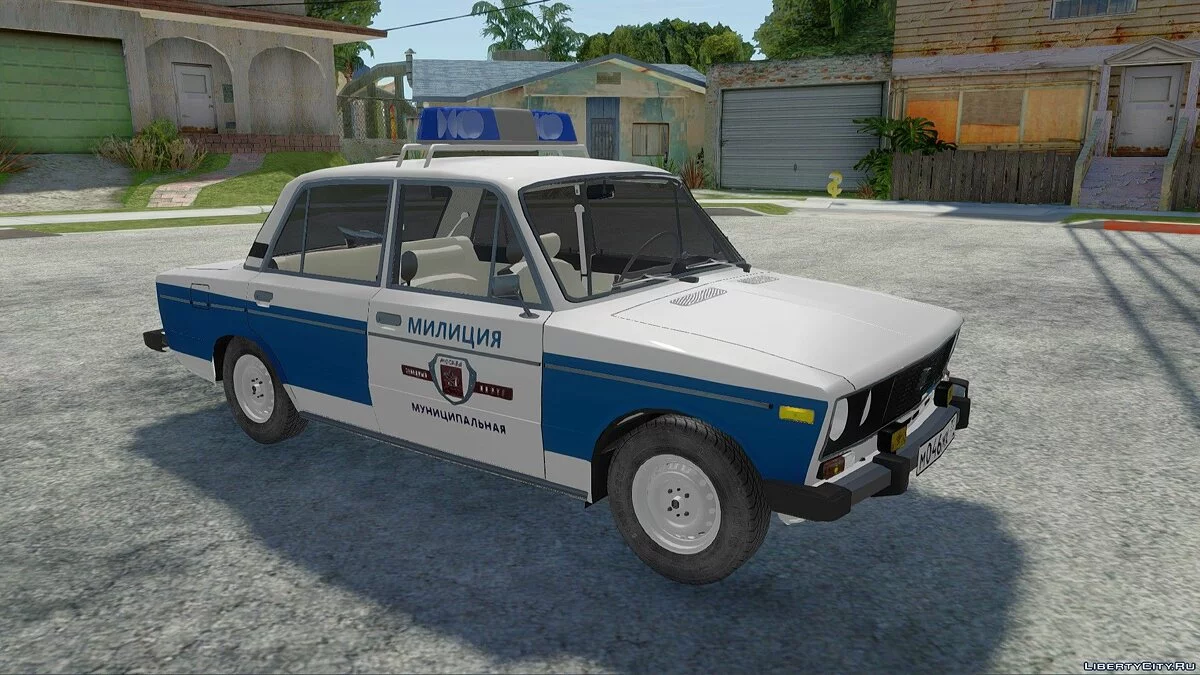 VAZ-2106 Municipal Police / GTA San Andreas