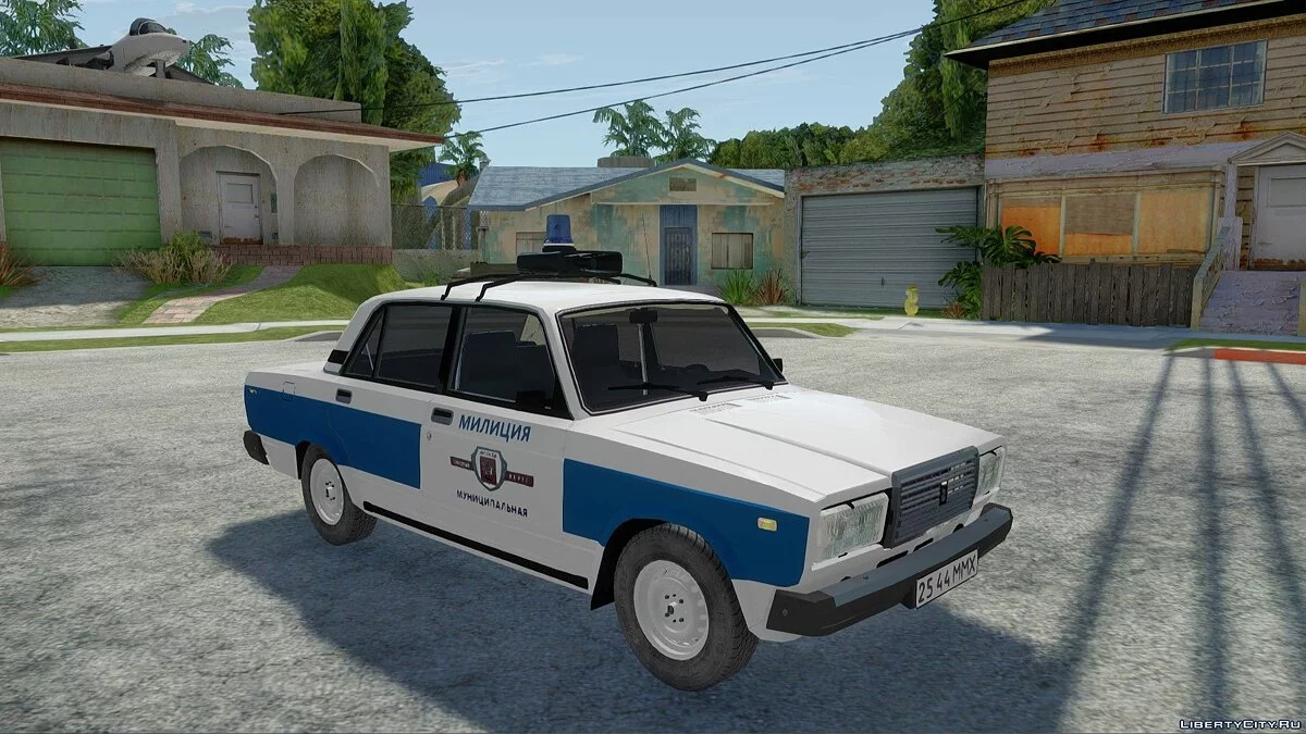 VAZ-2107 شرطة بلدية / جي تي إيه سان أندرياس