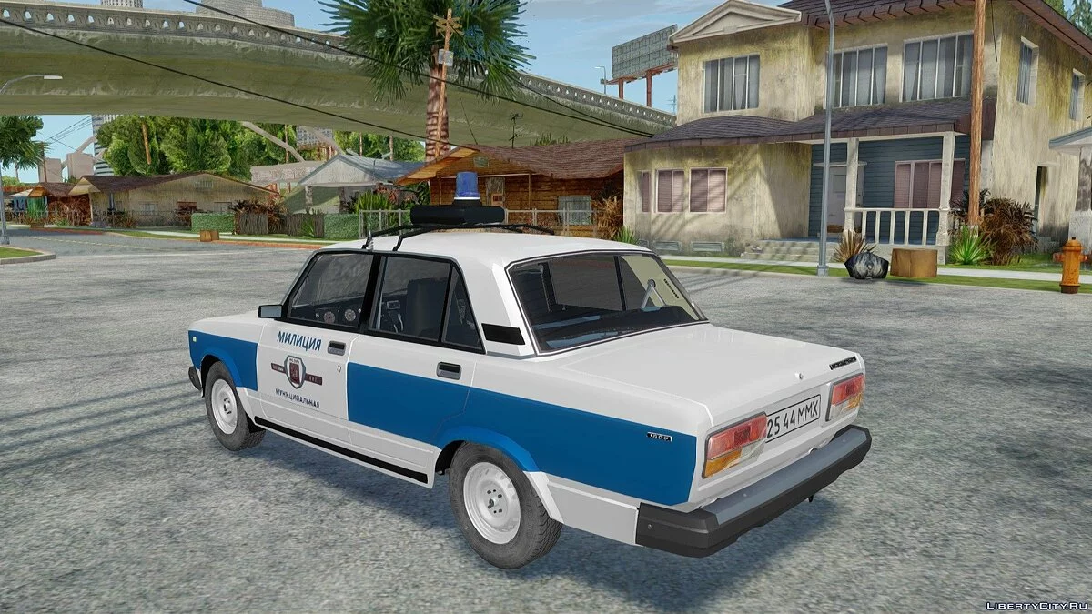 VAZ-2107 شرطة بلدية / جي تي إيه سان أندرياس