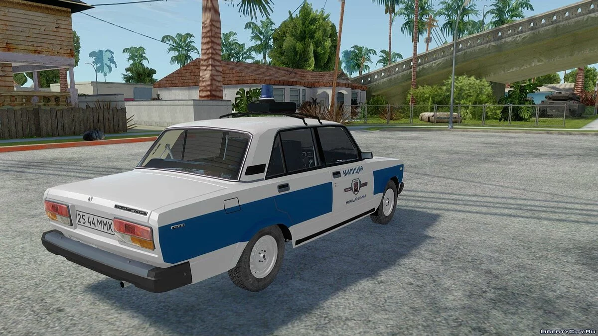 VAZ-2107 شرطة بلدية / جي تي إيه سان أندرياس