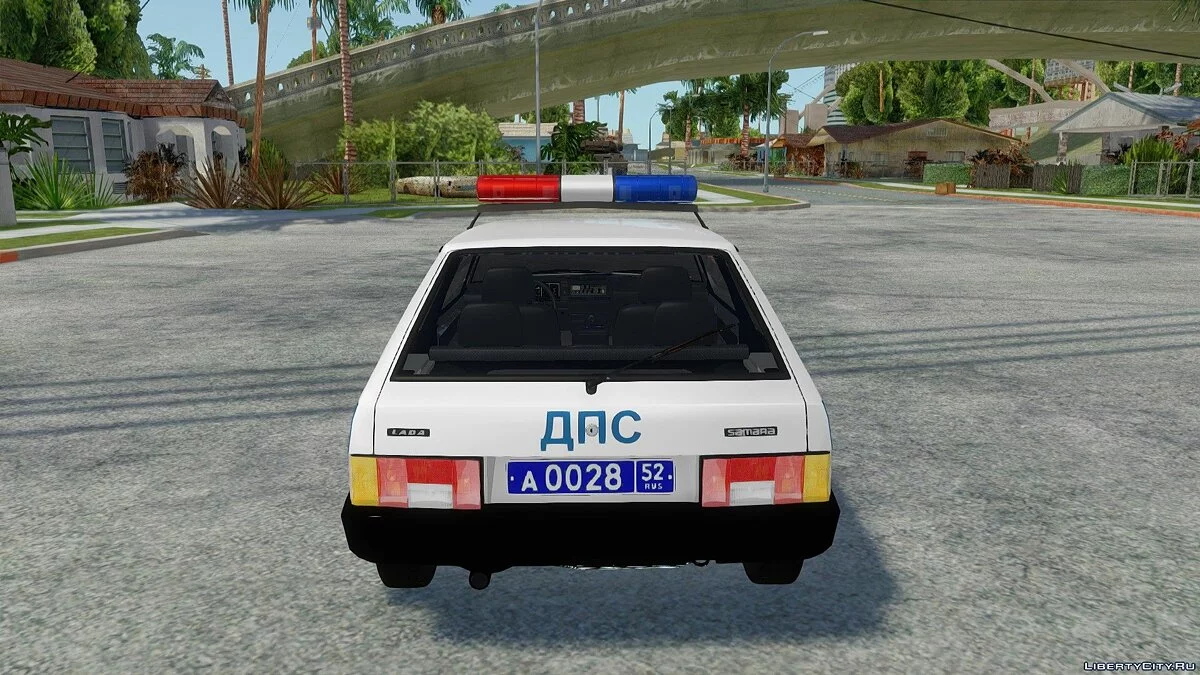 VAZ-2108 Dinas Polisi / GTA San Andreas