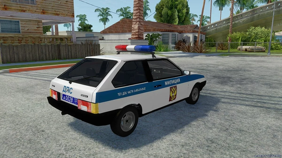 VAZ-2108 Dinas Polisi / GTA San Andreas