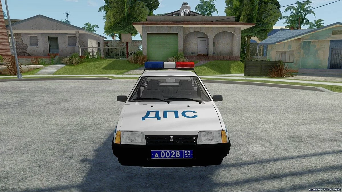 VAZ-2108 Dinas Polisi / GTA San Andreas