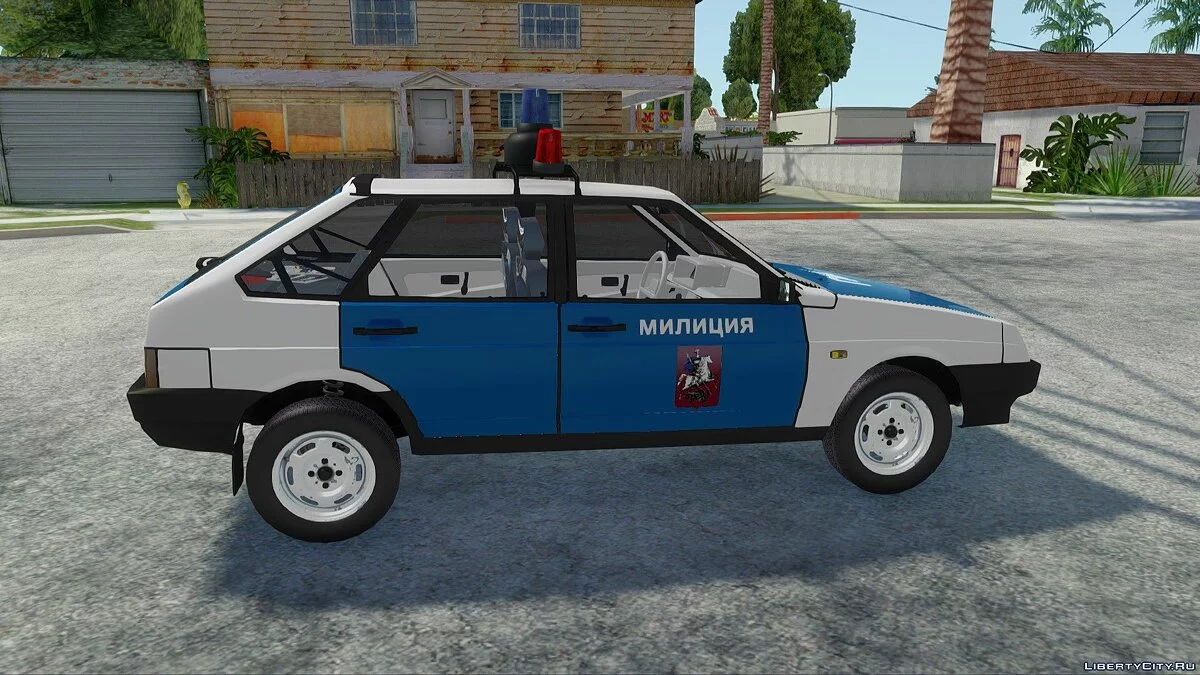 VAZ-2109 Traffic Police 90s / GTA San Andreas