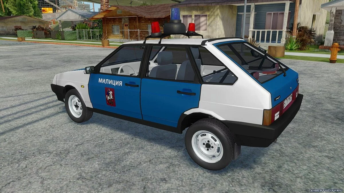 VAZ-2109 Traffic Police 90s / GTA San Andreas