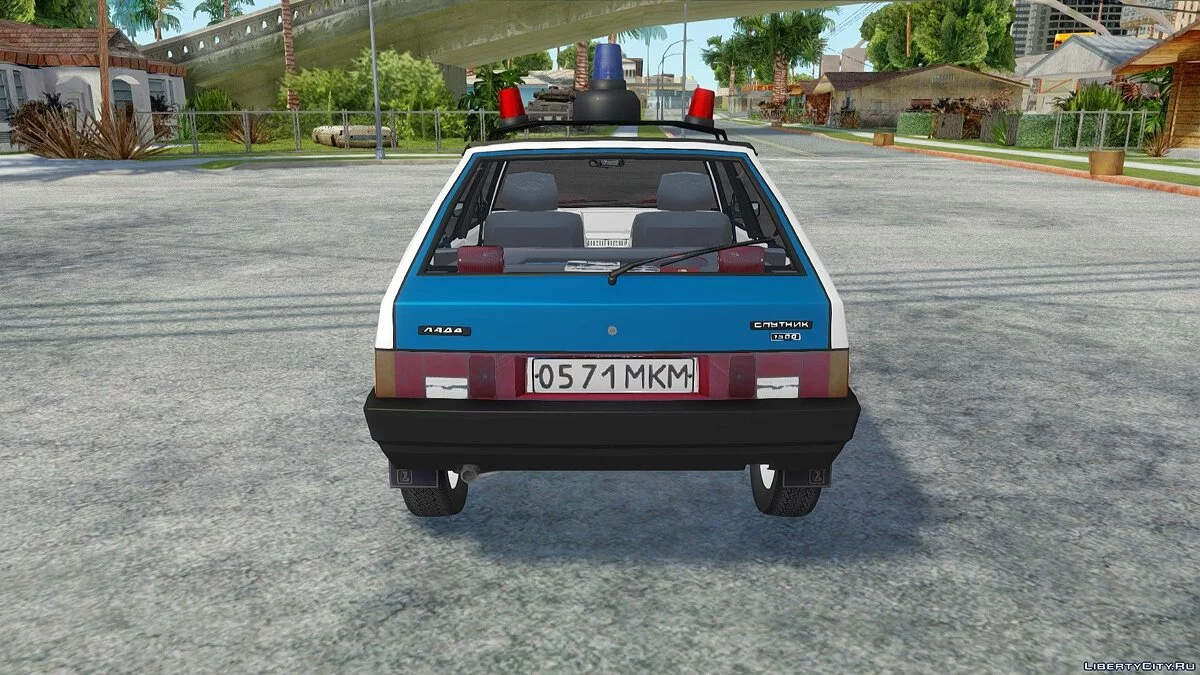 VAZ-2109 Traffic Police 90s / GTA San Andreas