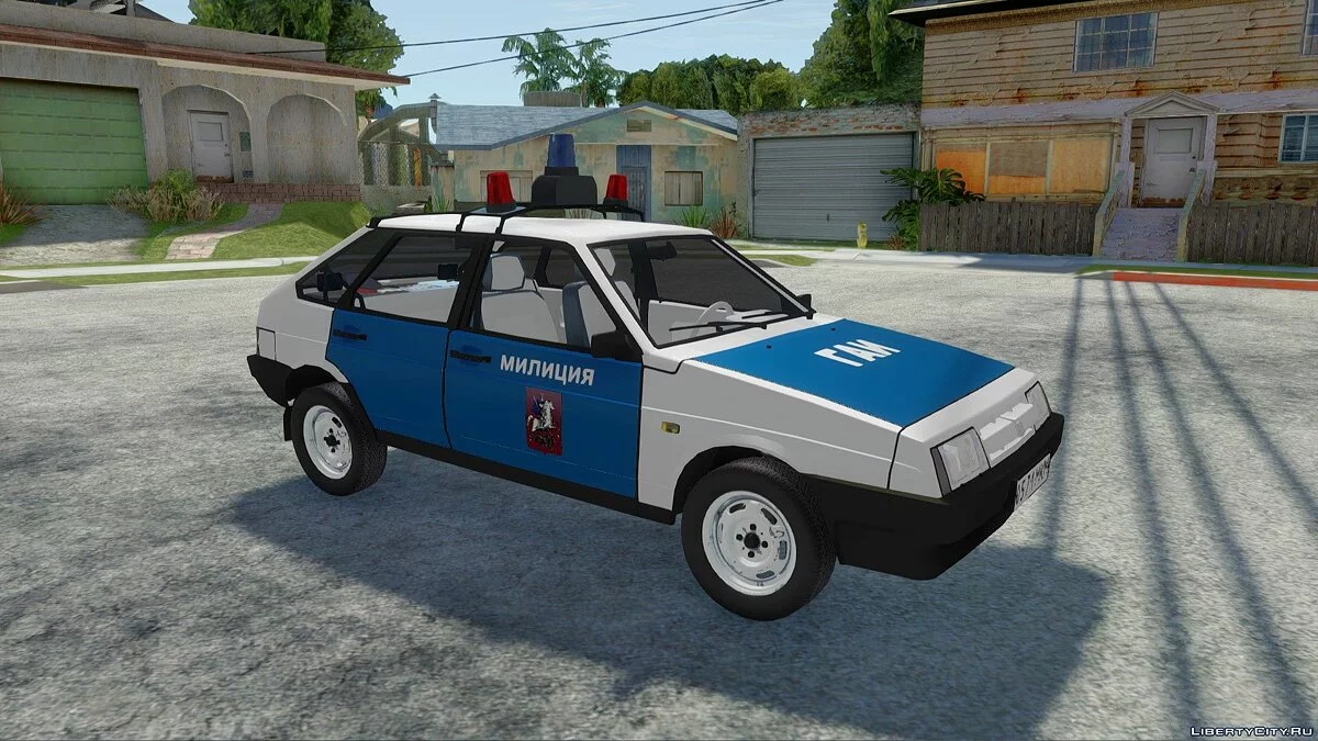 VAZ-2109 Traffic Police 90s / GTA San Andreas