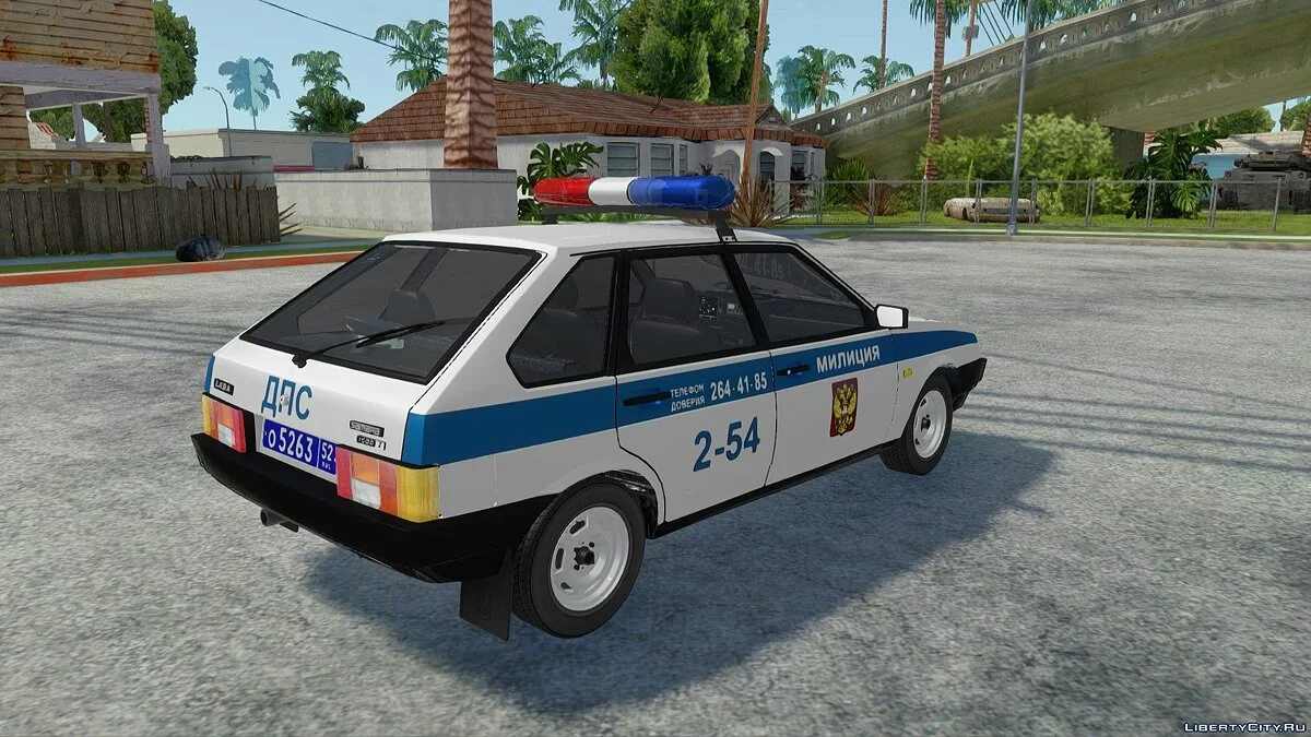 VAZ-2109 Polisi DPS / GTA San Andreas